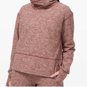 LULULEMON Ready To Rulu Fleece Pullover Size 8